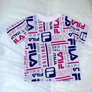 Boys 👦 FILA Print Jersey